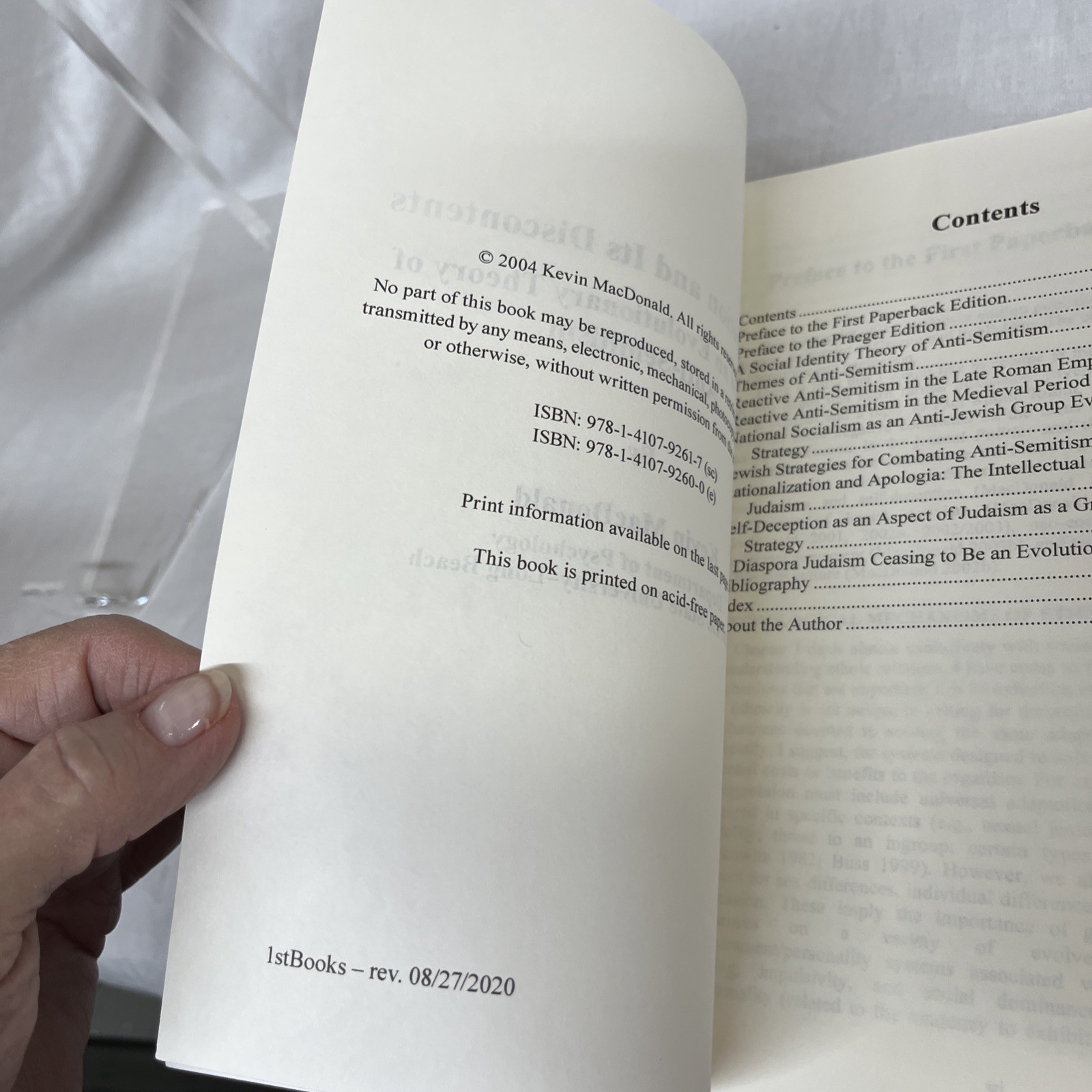 Separation and Its Discontents : Toward an Evolutionary Theory of Anti-Semitism