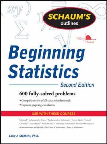 Schaum’s Outline of Beginning – Paperback, by Stephens Larry – Acceptable