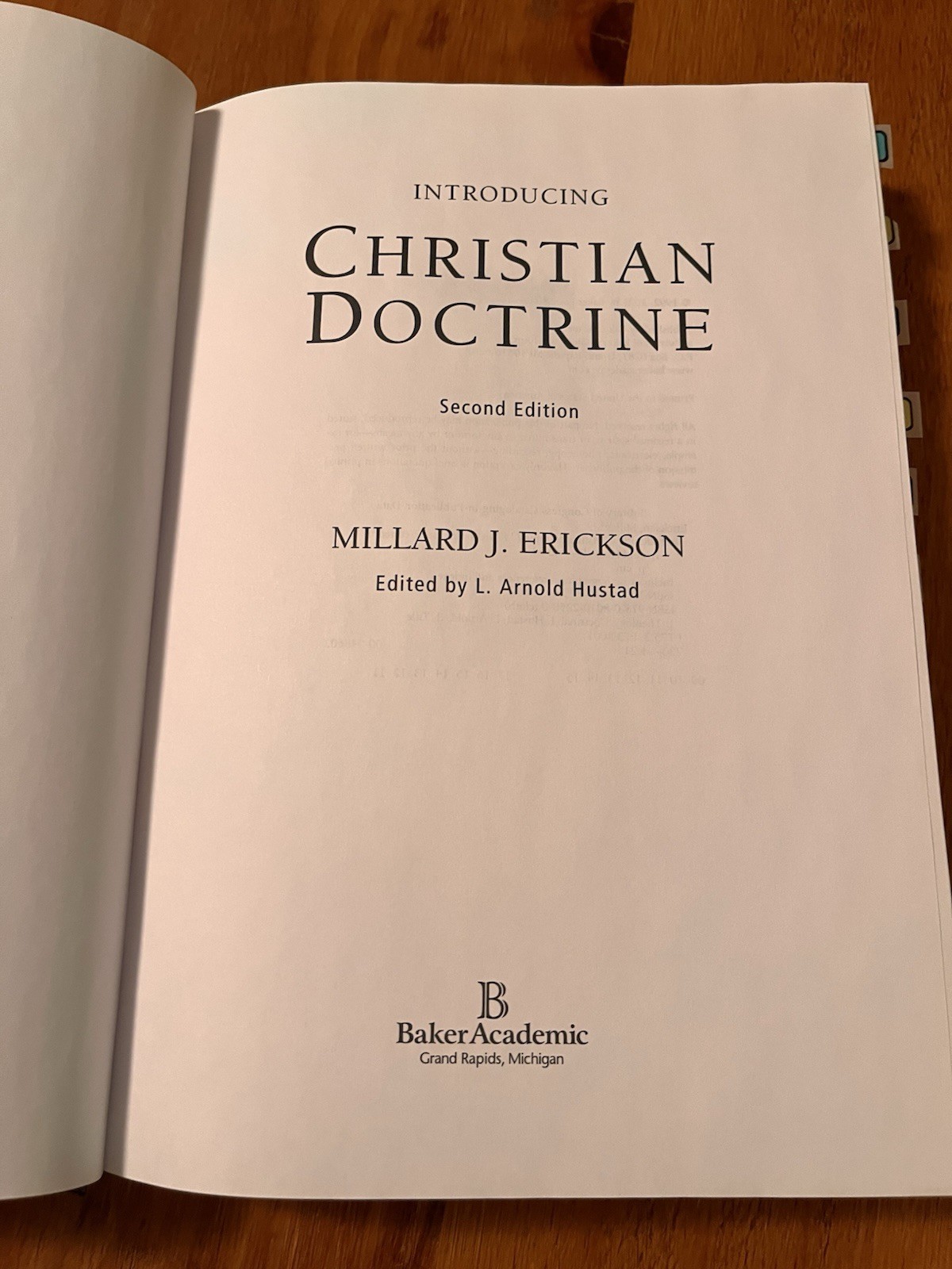 Introducing Christian Doctrine by Millard J. Erickson (2001, Hardcover)
