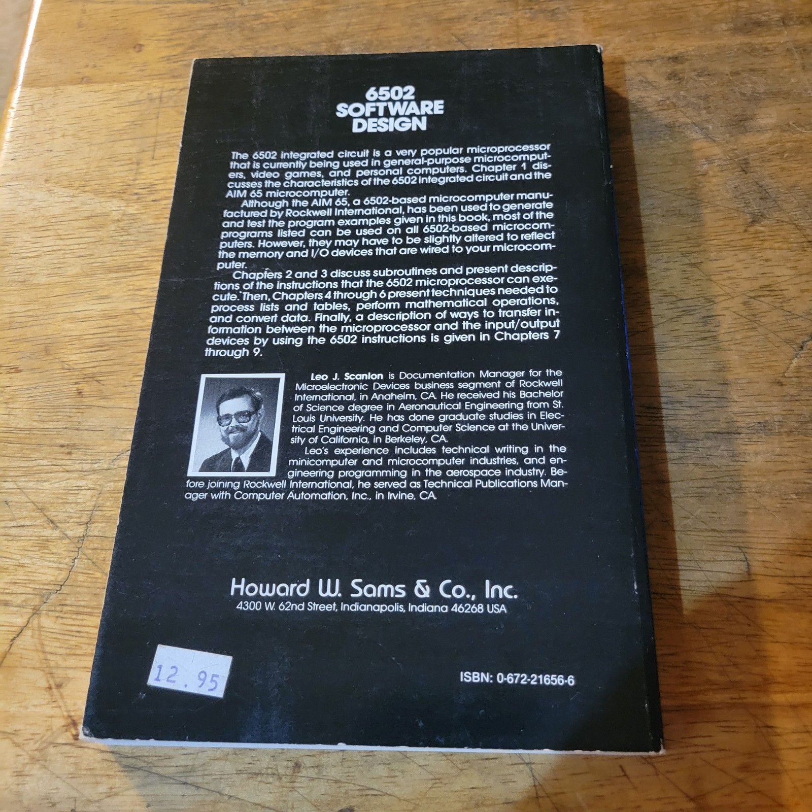 6502 Software Design/ Paperback/ Vintage 1980/ Leo J. Scanlon
