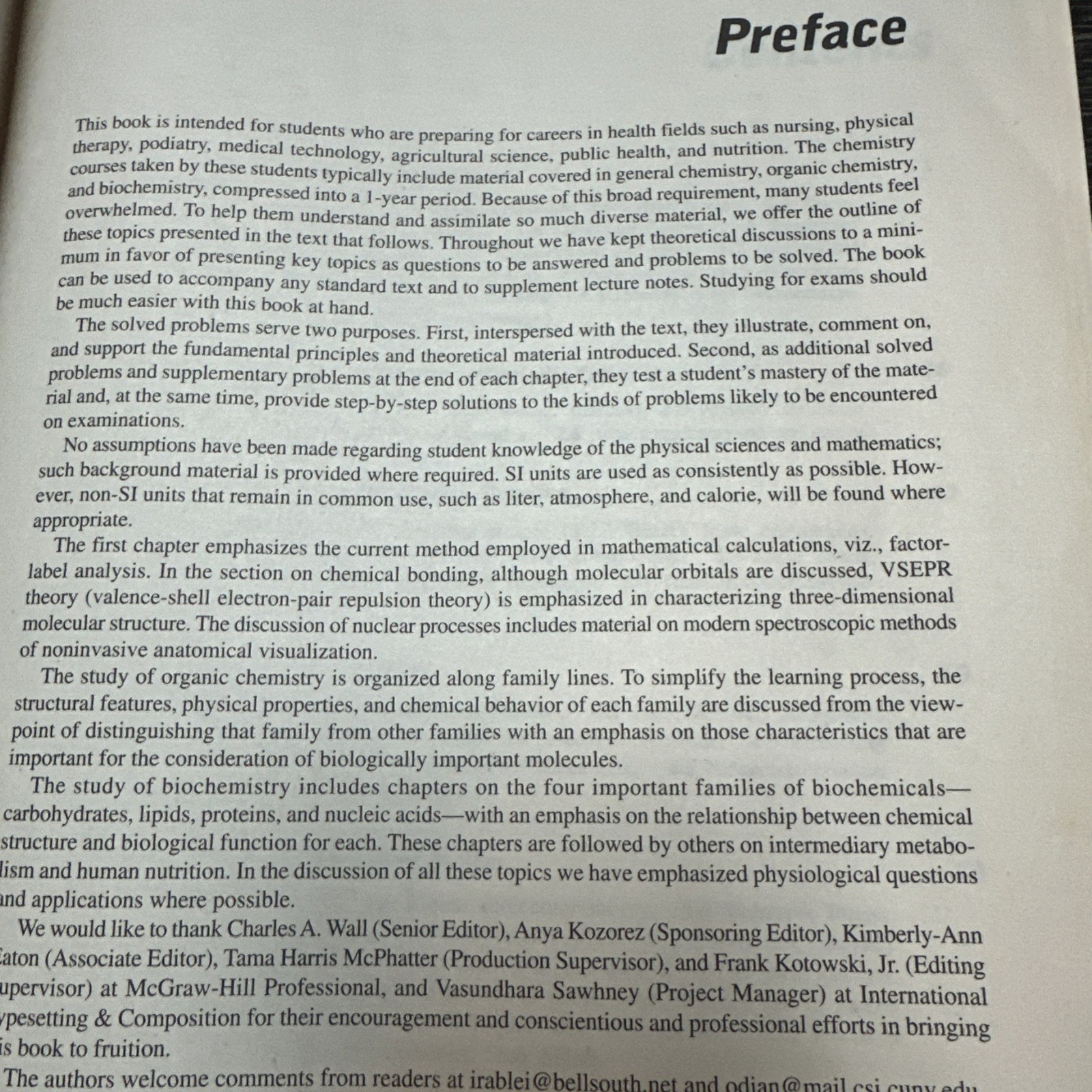 Schaum’s Outline of General, Organic, and Biochemistry for Nursing and Allie…