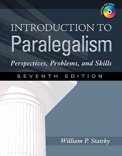 Introduction to Paralegalism: Perspectives, Problems and Skills – GOOD