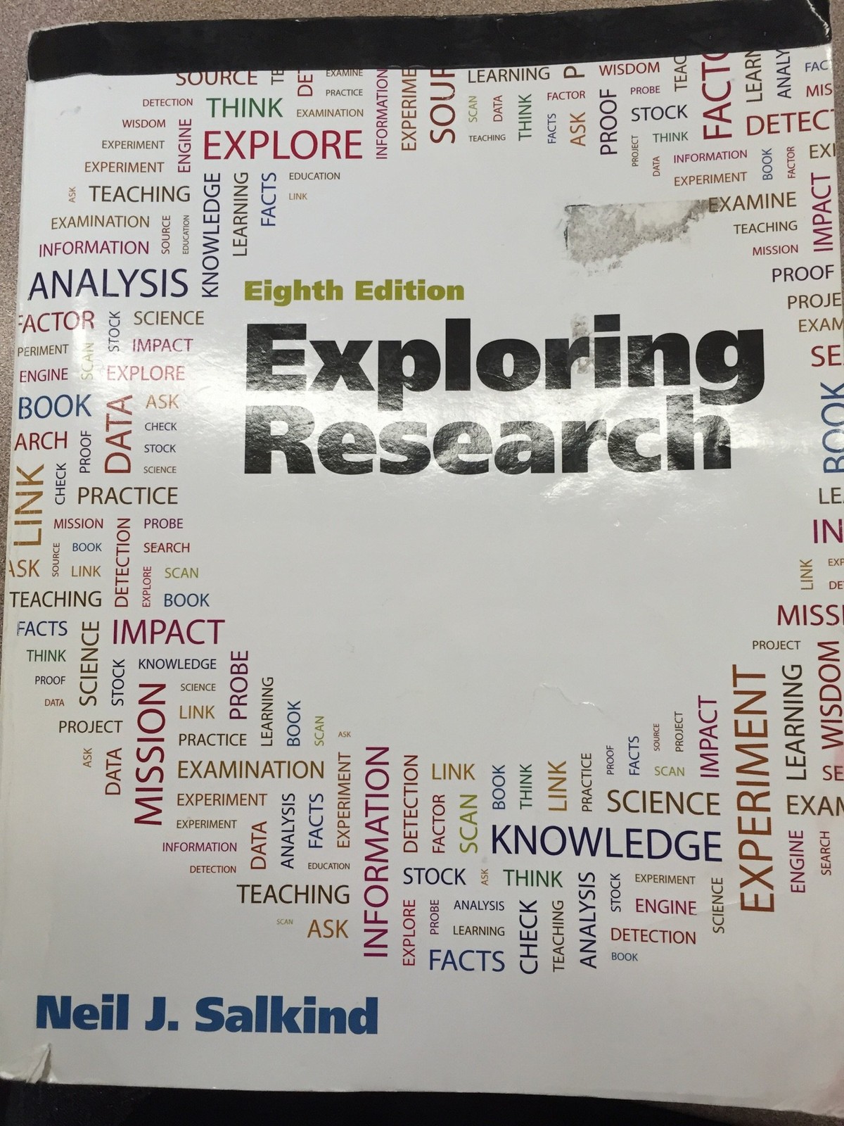 Exploring Research (8th Edition) – paperback Salkind, Neil J.