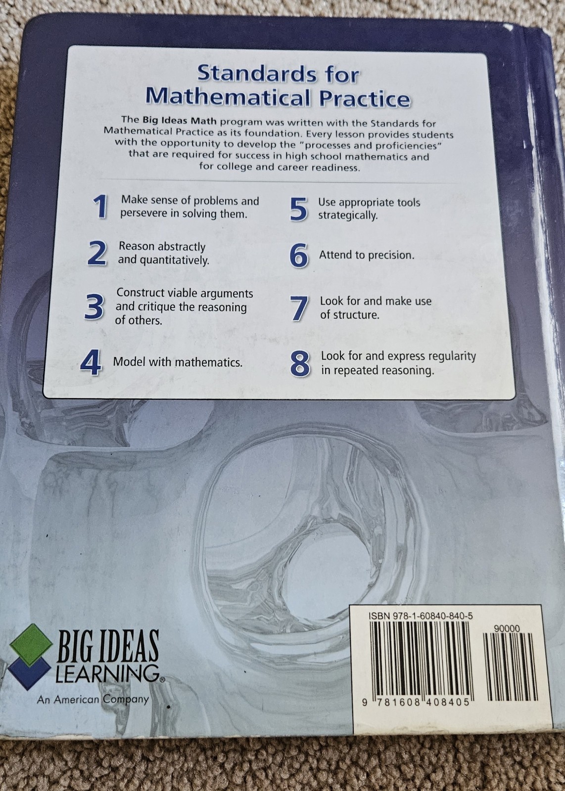 Big Ideas Math Algebra 2: A Common Core Curriculum by Larson and Boswell