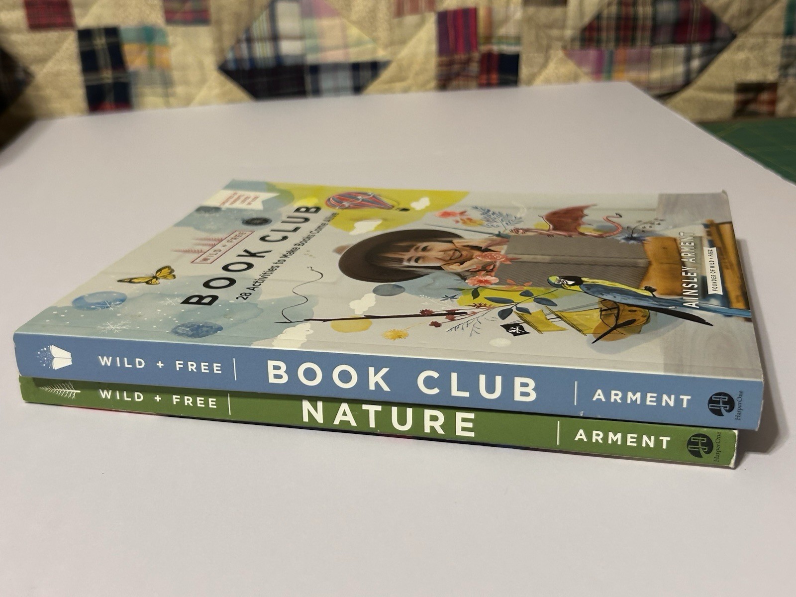 Ainsley Arment Wild + Free Nature & Book Club Activity Books Lot of 2
