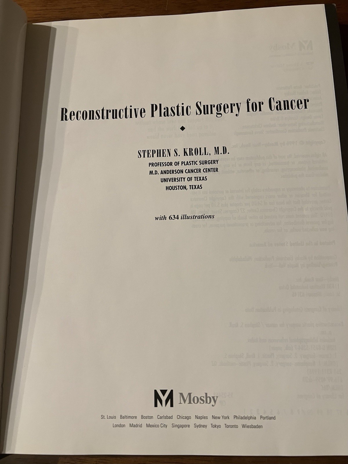 Lot Of 3 Plastic Surgery And Reconstruction Books