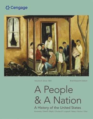 A People & A Nation: A – Paperback, by Kamensky Jane; Chudacoff – Very Good