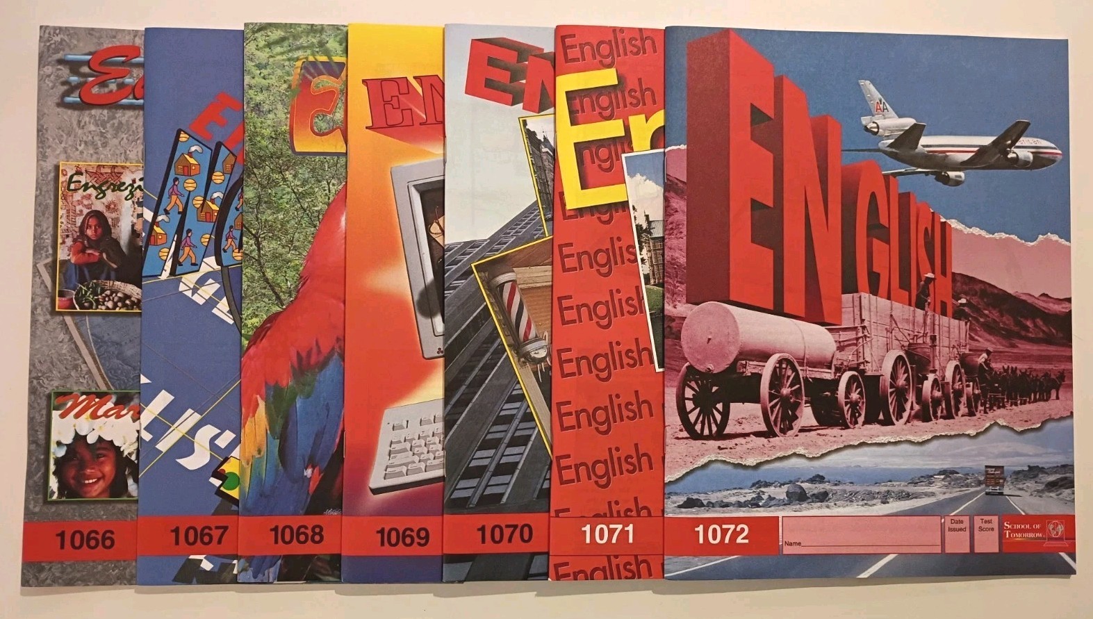 ACE English 6 Paces 1066-1072 + 4 Score Keys NEW Homeschool Curriculum Books