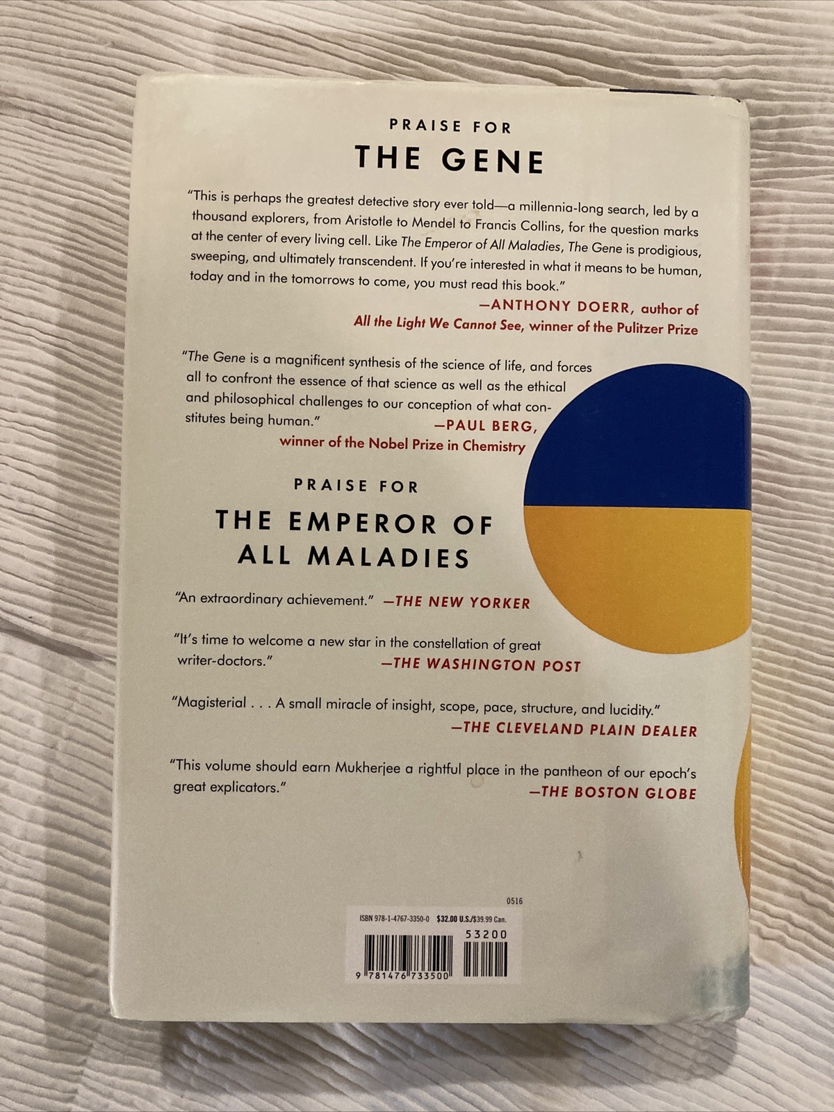 The Gene: An Intimate History by Siddhartha Mukherjee (English) Hardcover Book