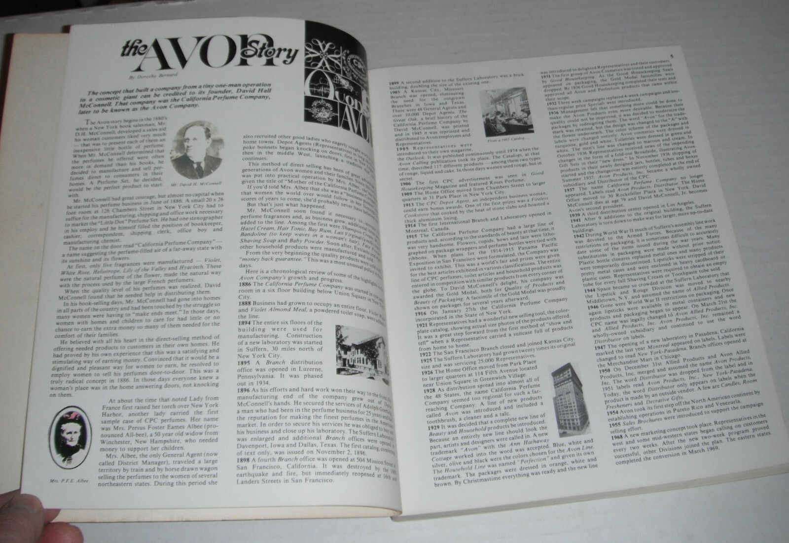Avon 8–handbook + guide..1985 soft…approx 340 pages…USA…$ 24.95 List–no