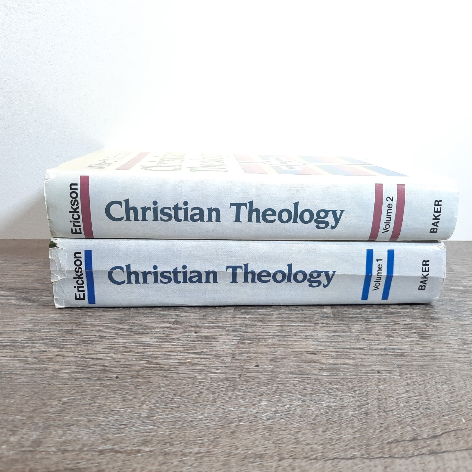 Christian Theology by Millard J. Erickson Volumes 1 and 2 Book Lot