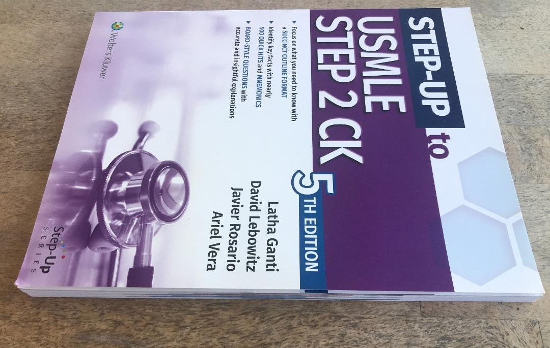 STEP-UP TO USMLE STEP 2 CK ~ GANTI, LEBOWITZ, ROSARIO, VERA ~ 2020 ~ 5TH ED.