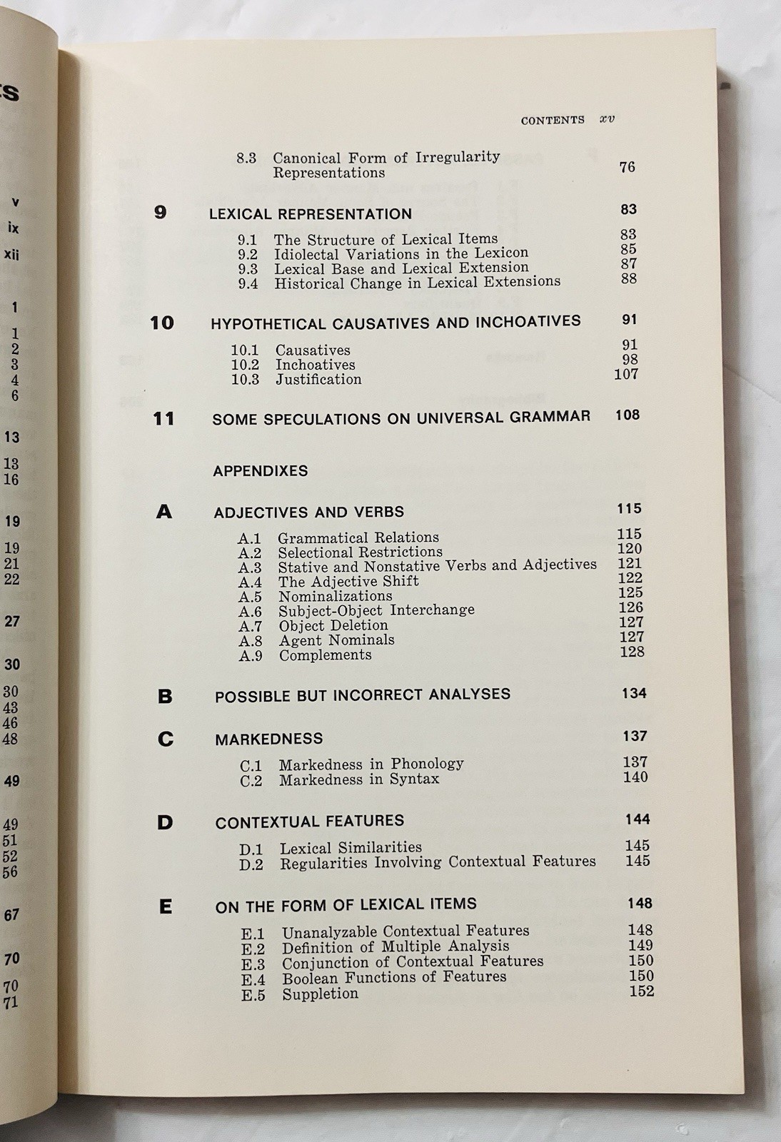 Irregularity in Syntax by George Lakoff (1970) Linguistics Paperback TSL Grammar