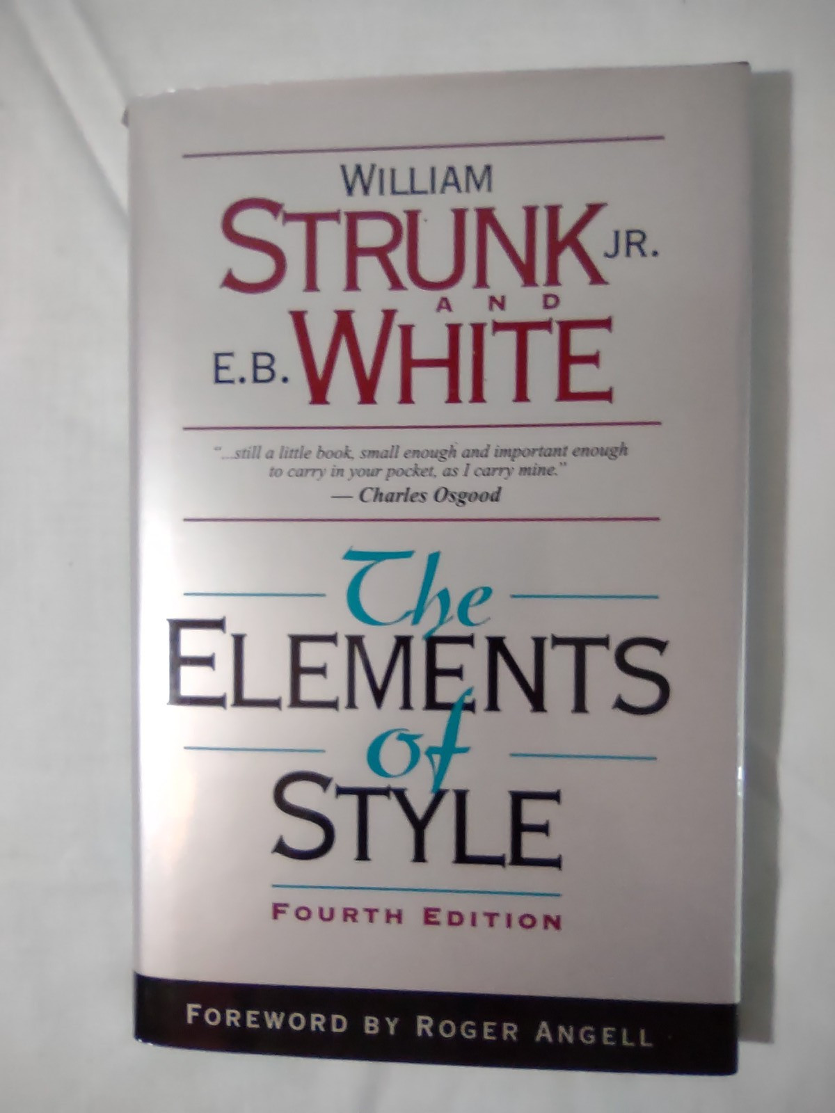The Elements of Style, Fourth Edition