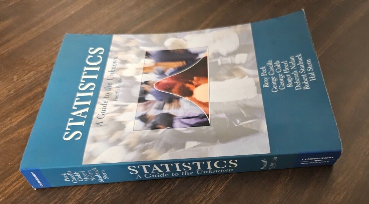 Statistics: A Guide to the Unknown – Peck, Casella, Cobb, Hoerl, Nolan, Starbuck