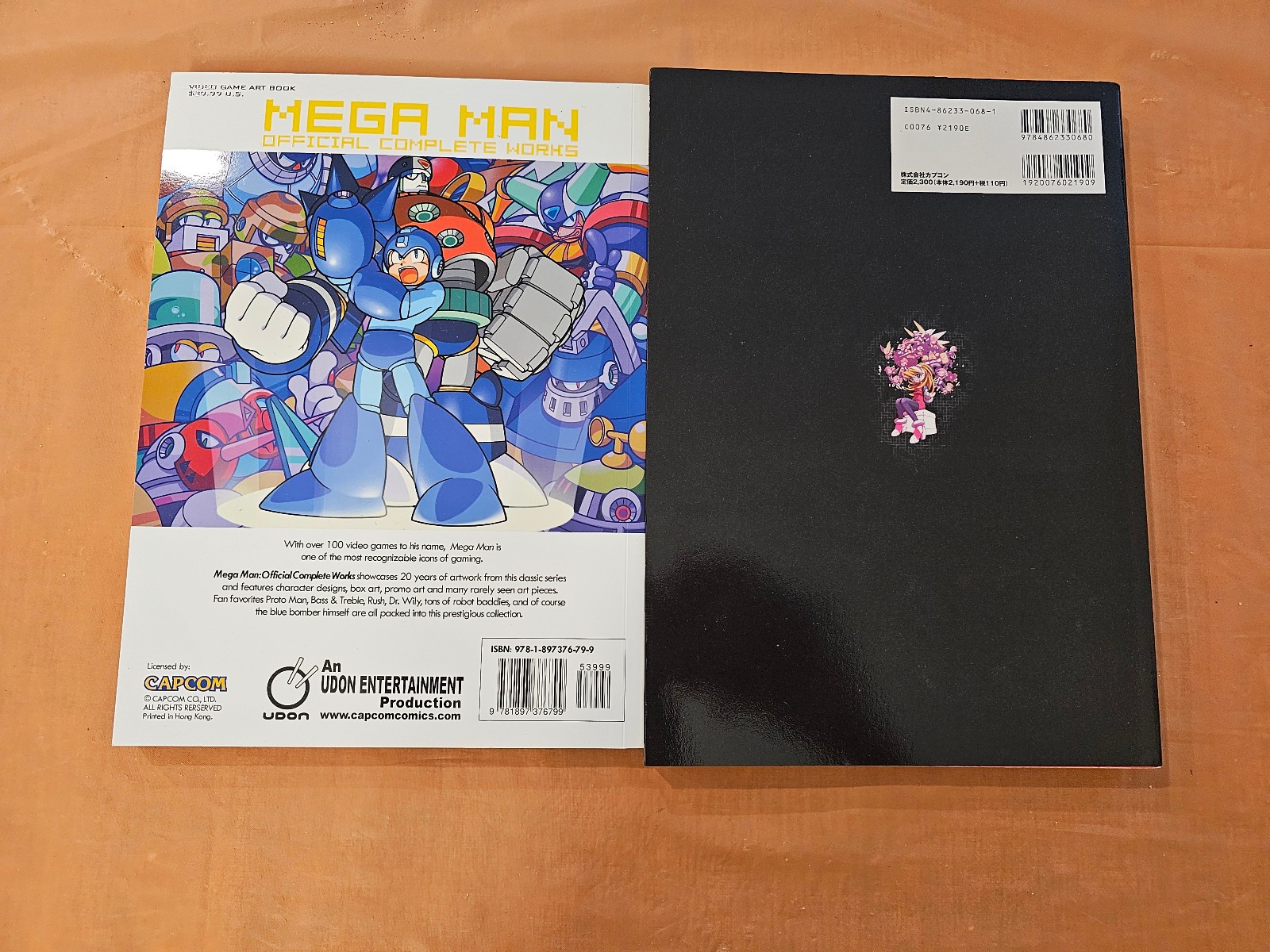 Mega Man and Rockman Zero Official Complete Works 2 Book Set, Superb Shape