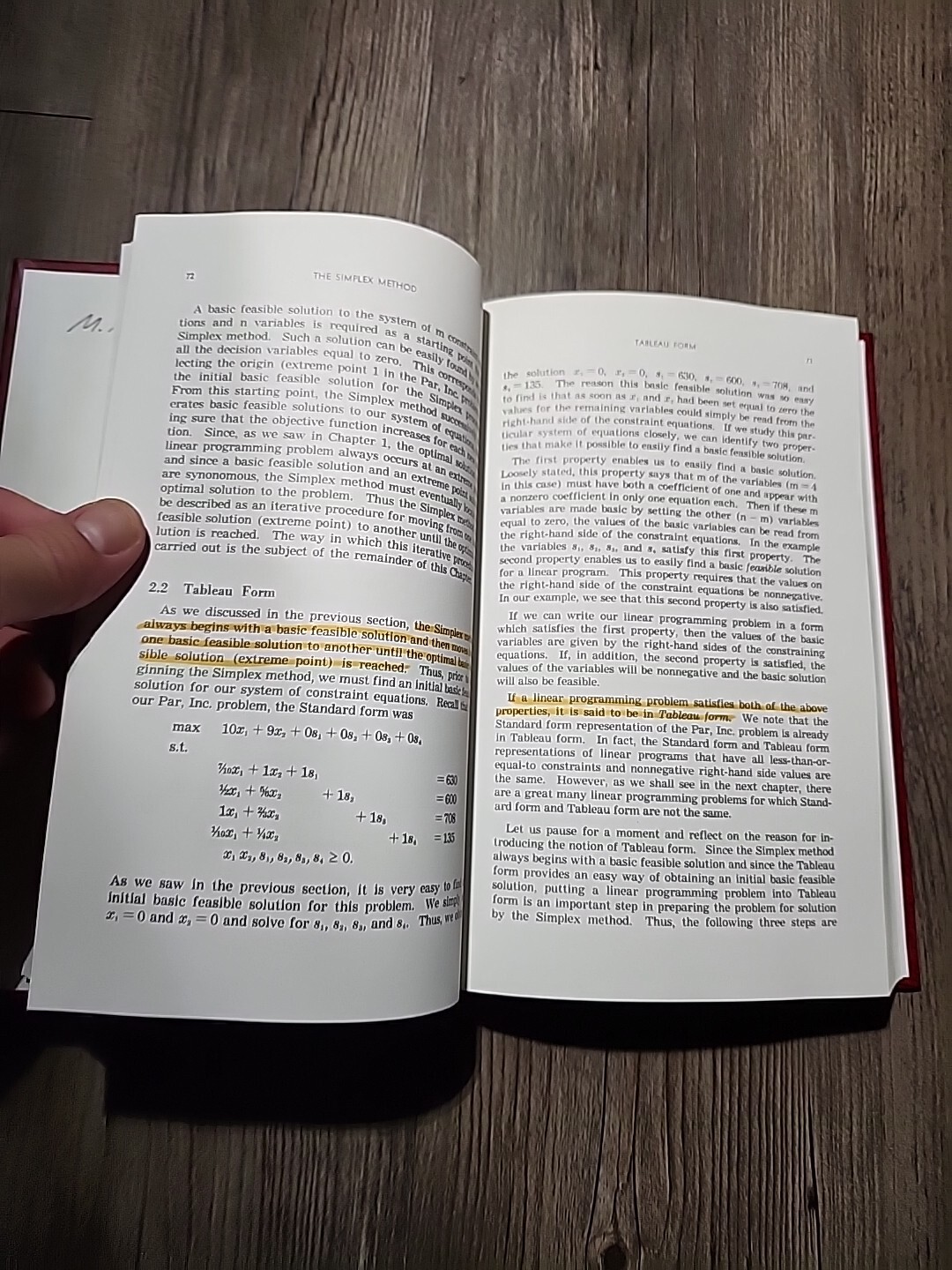 Linear Programming For Decision Making David R.Anderson/others Hardcover 1974
