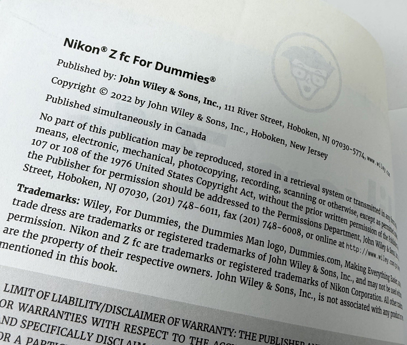 Nikon Z fc for Dummies by King 2022 Paperback Book Camera Guide