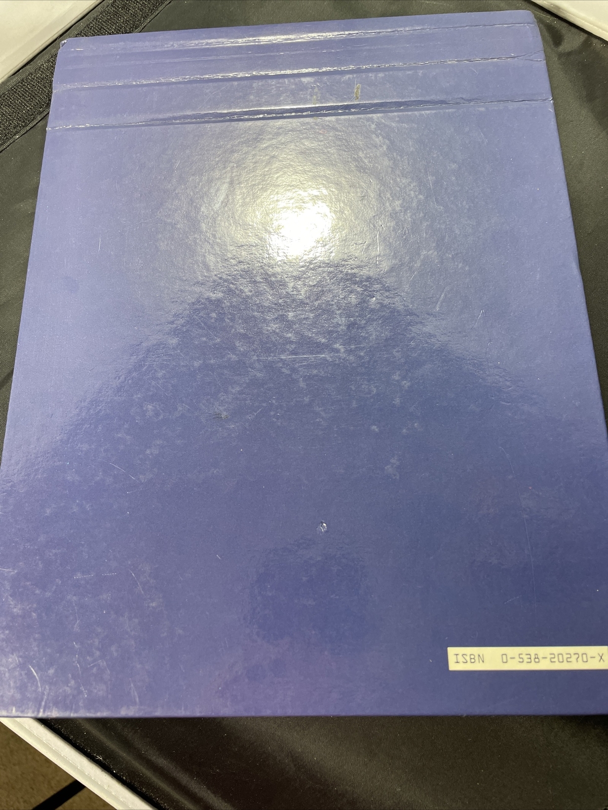 COLLEGE TYPING 1986 Book Intensive Course Flip Hardcover Vintage Book