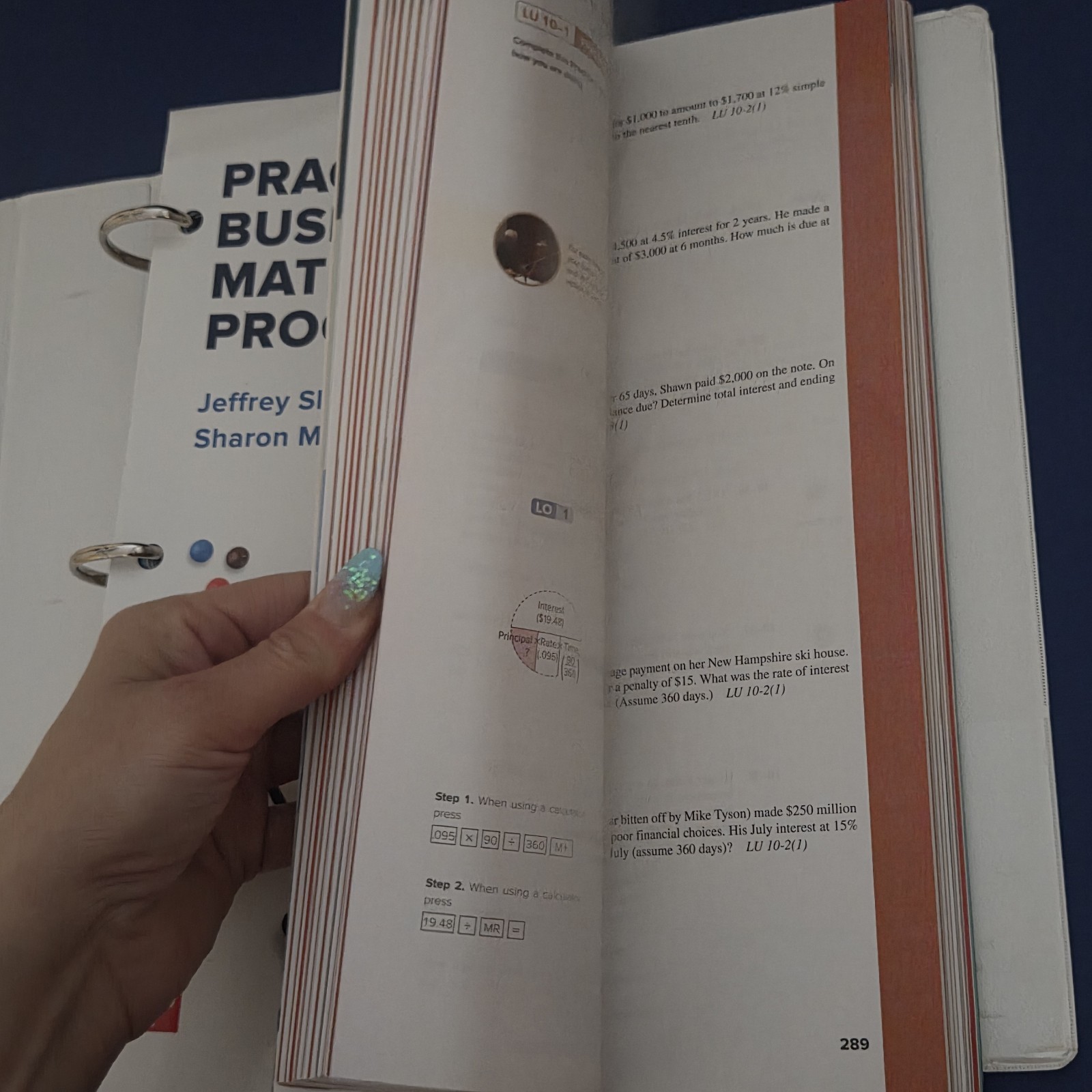 Loose Leaf for Practical Business Math Procedures by Sharon M. Wittry and…
