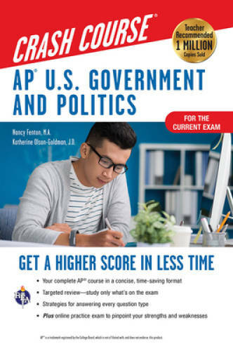 APÂ® Government & Politics Crash Course 2nd Ed. (Advanced Placement (AP) – GOOD