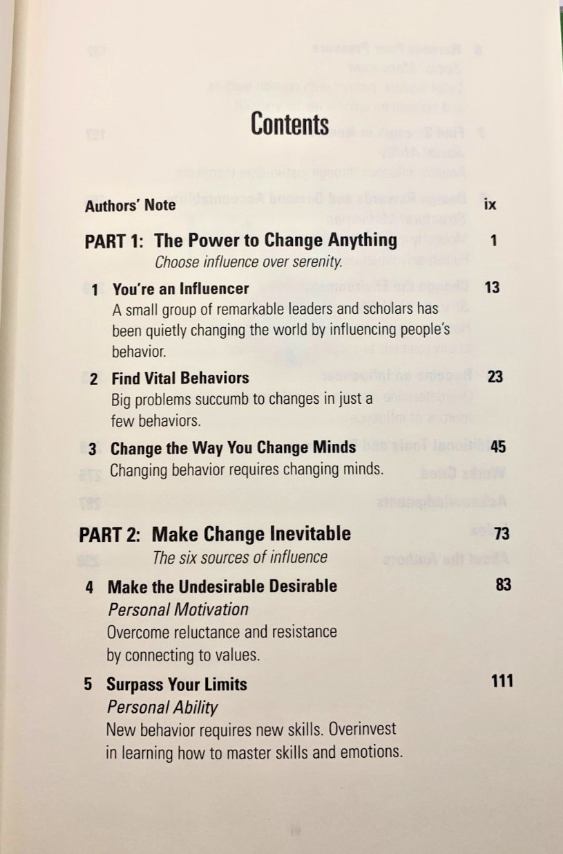 Influencer: The Power To Change Anything Hardcover 2008