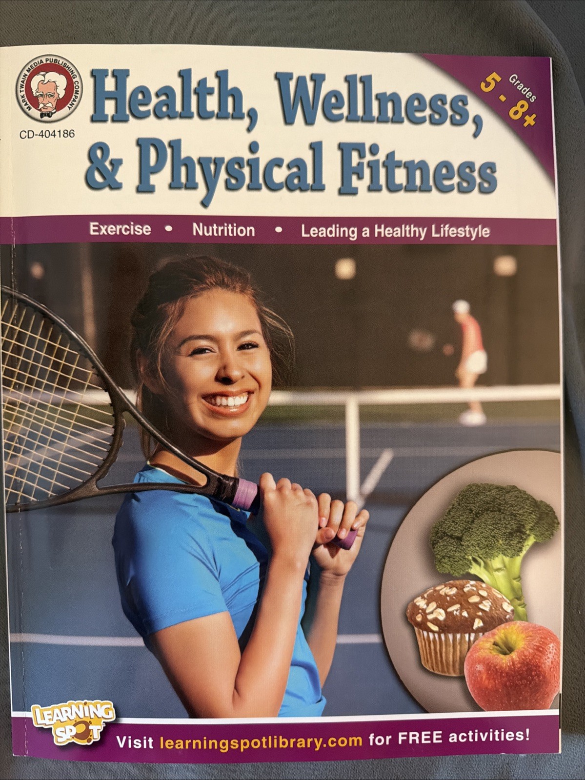 Carson-Dellosa Health, Wellness, & Physical Fitness Workbook, Gr 5-8, CD-404186