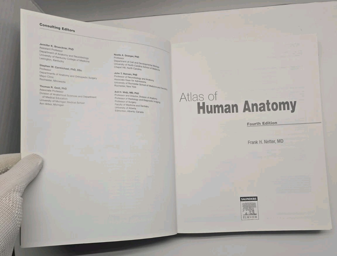 Netter Basic Science Ser.: Human Anatomy by Frank H. Netter (2006, Perfect)