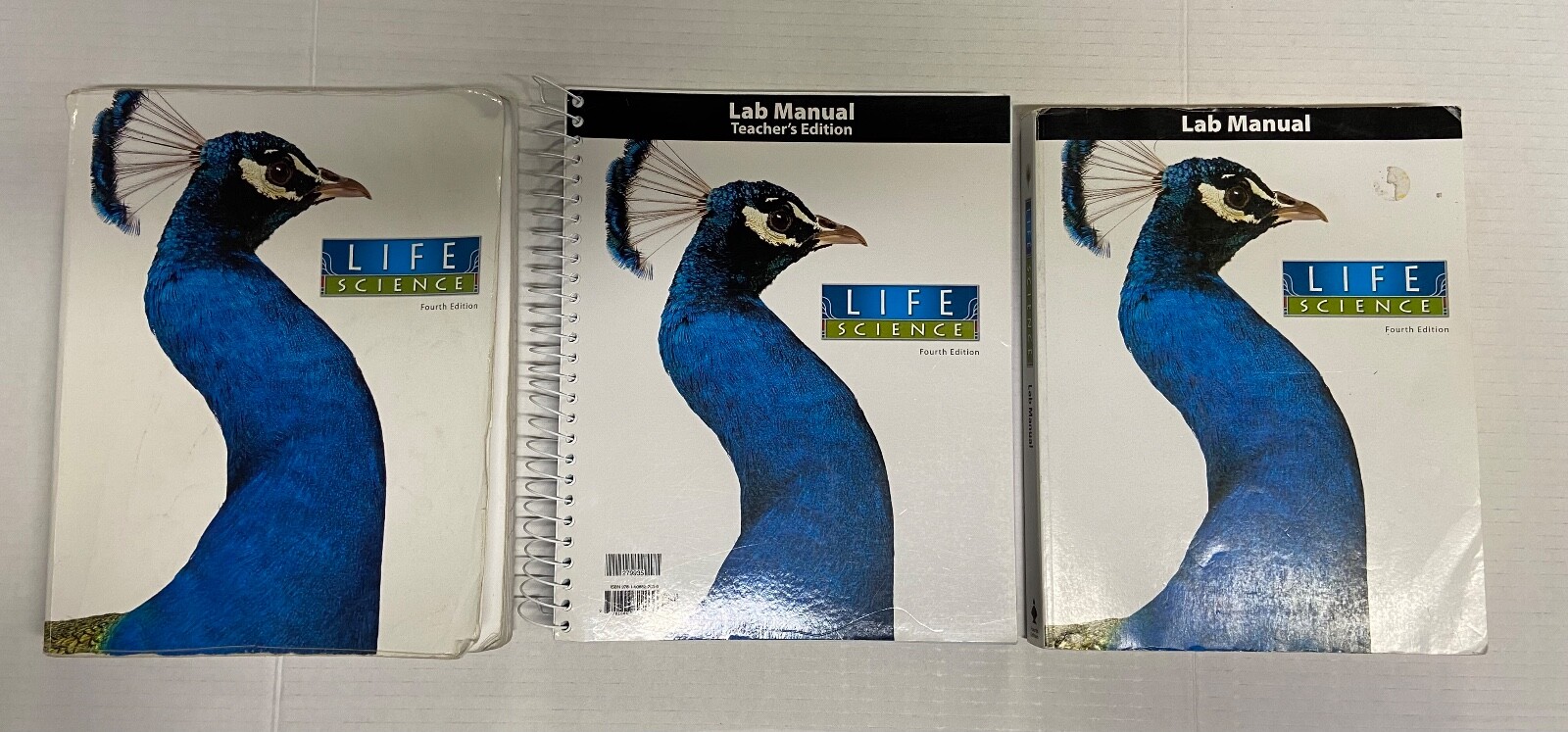 BJU Life Science 4th Edition Set Textbook Lab Manual and Lab Manual Teacher Ed.