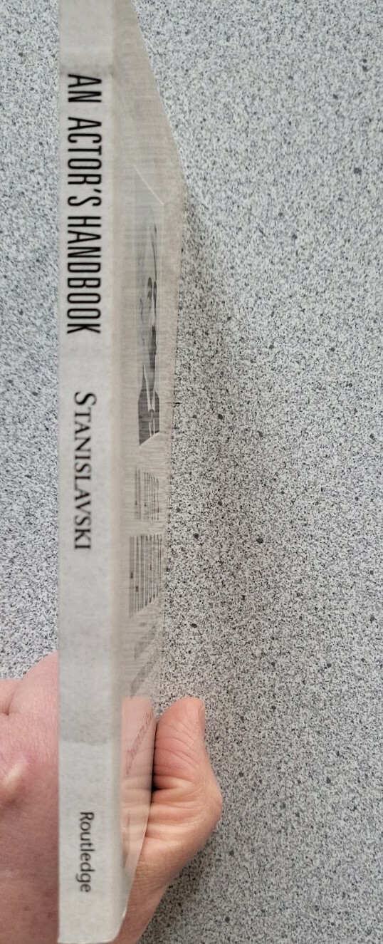 2004 An Actor’s Handbook by Constantin Stanislavski : reissue theater arts book