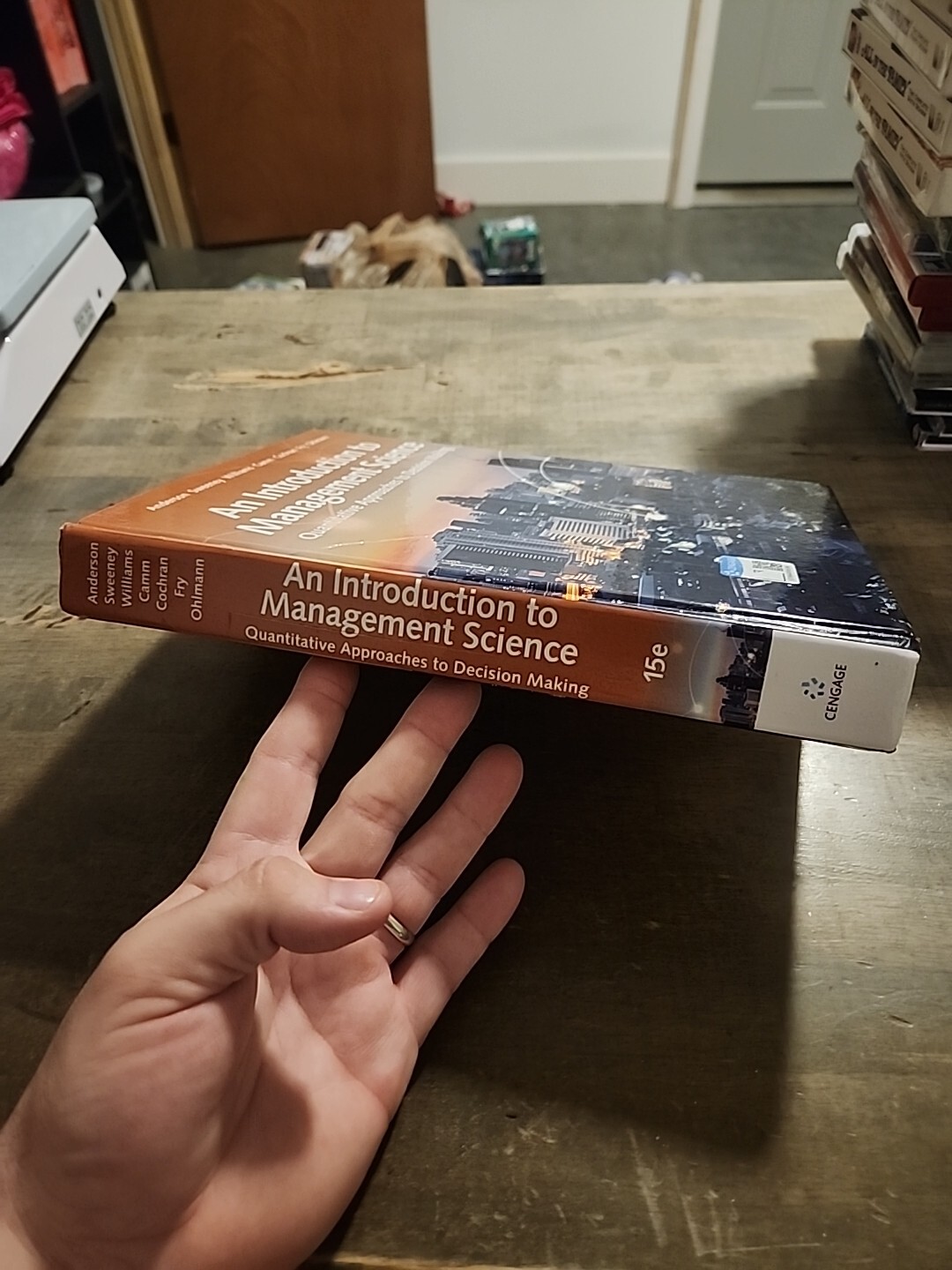 An Introduction to Management Science : Quantitative Approach by Dennis 15th Ed