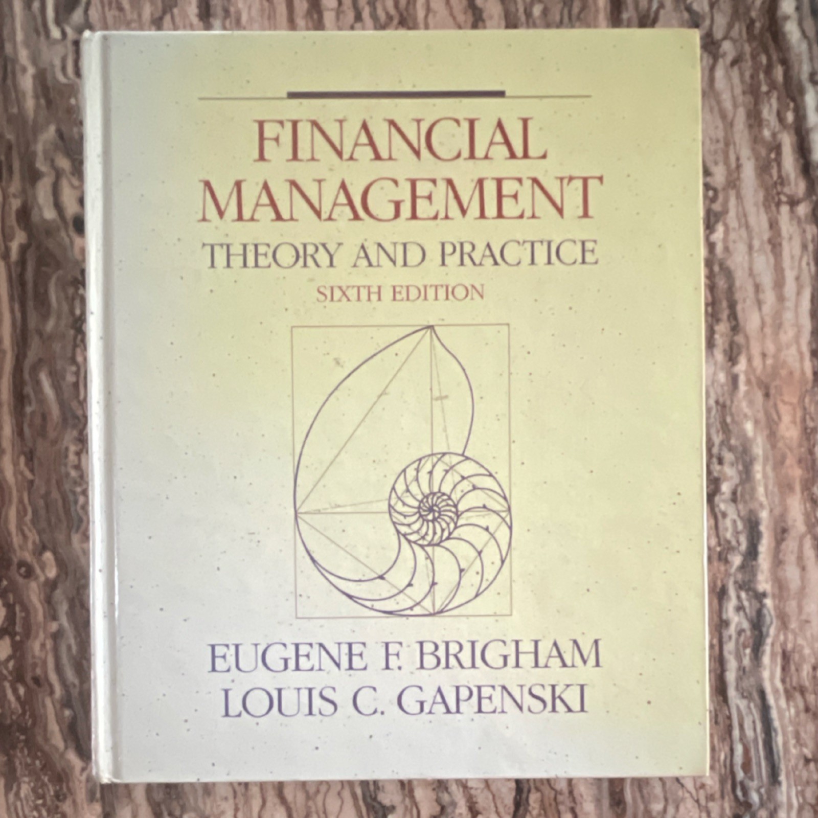 Financial Management Theory Practice Sixth Edition Brigham Gapenski Hardcover