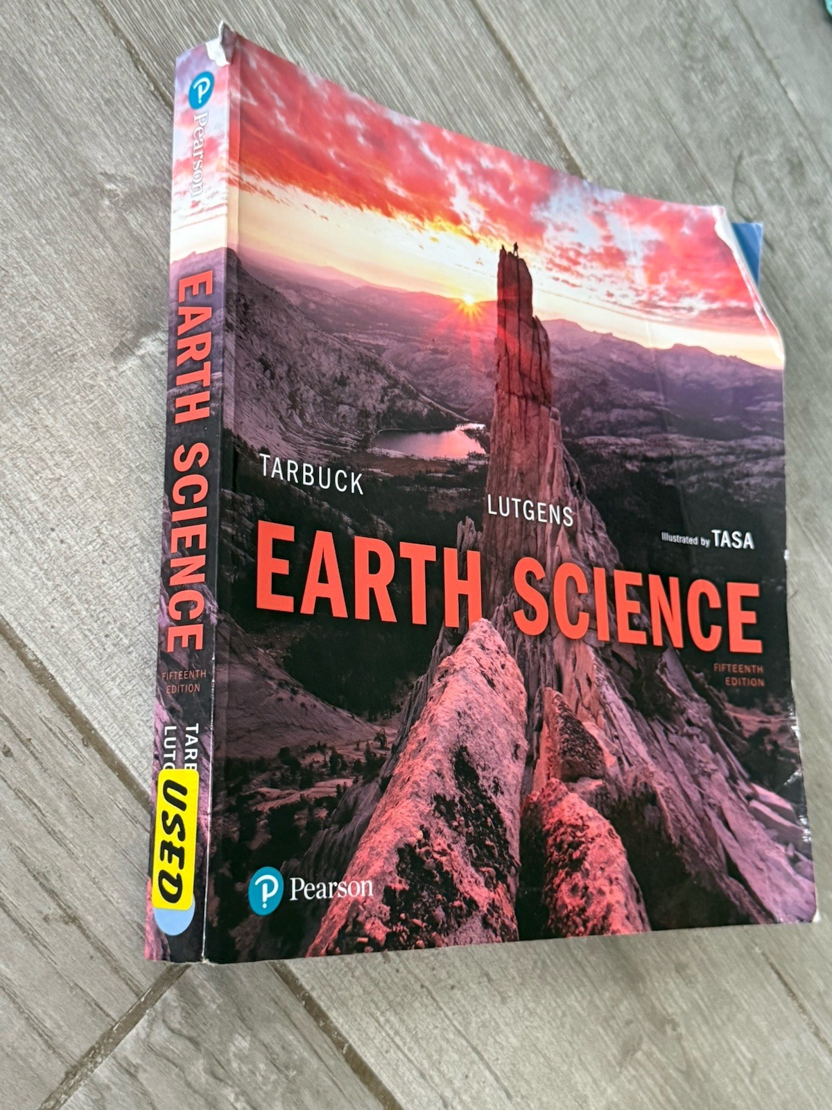 🌎 Earth Science – Fifteenth Edition 15th by Tarbuck Edward; Lutgens Frederick