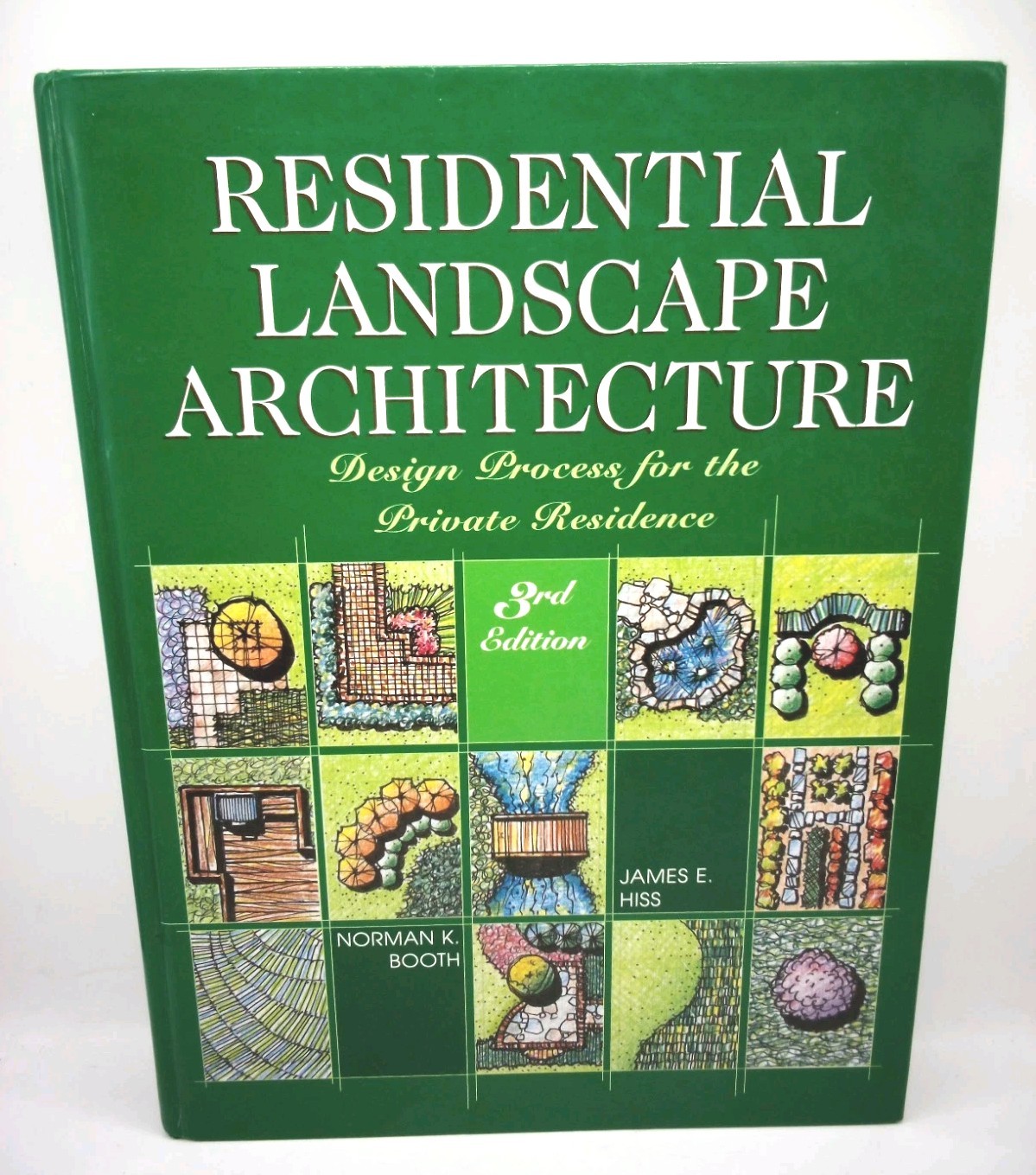 Residential Landscape Architecture Design Booth Hiss 3rd Ed Textbook *Ex Lib