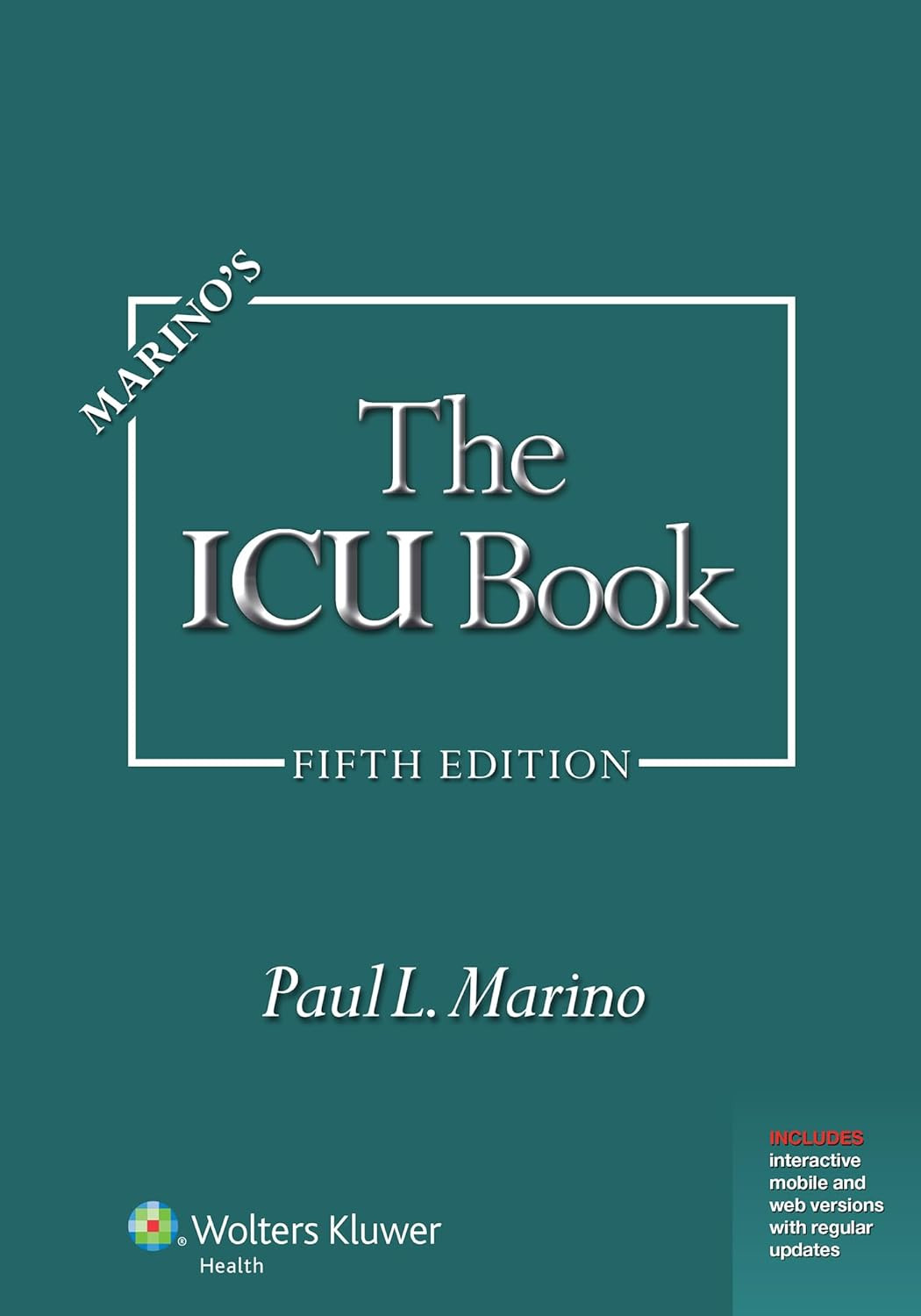 Marino’S the ICU Book: Print + Ebook with Updates
