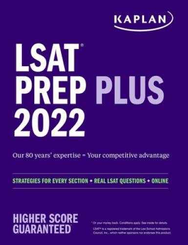 LSAT Prep Plus 2022: Strategies for Every Section Real LSAT Questions – GOOD