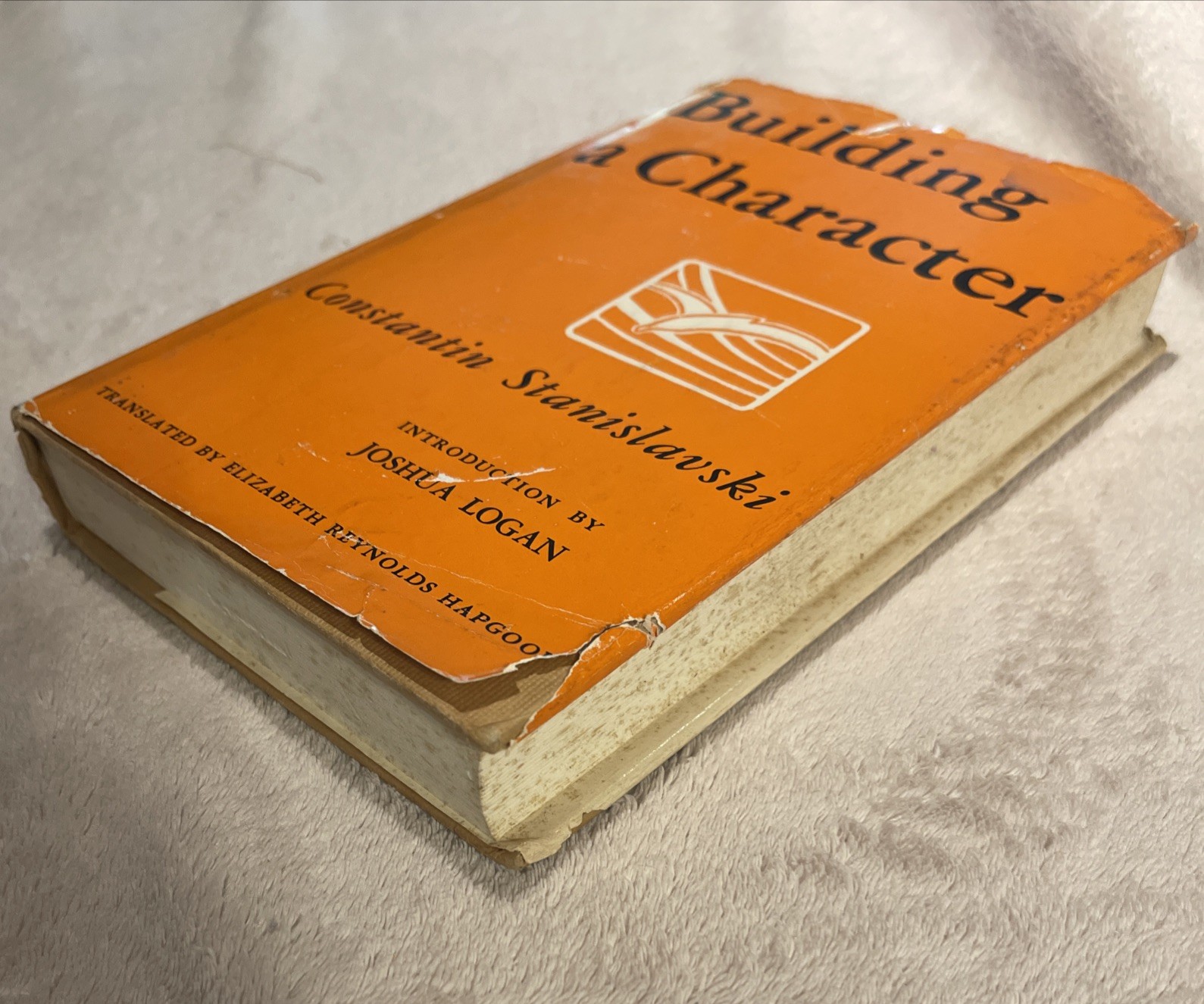 “Building A Character” by Constantin Stanislavski HC/DJ 1975 printing