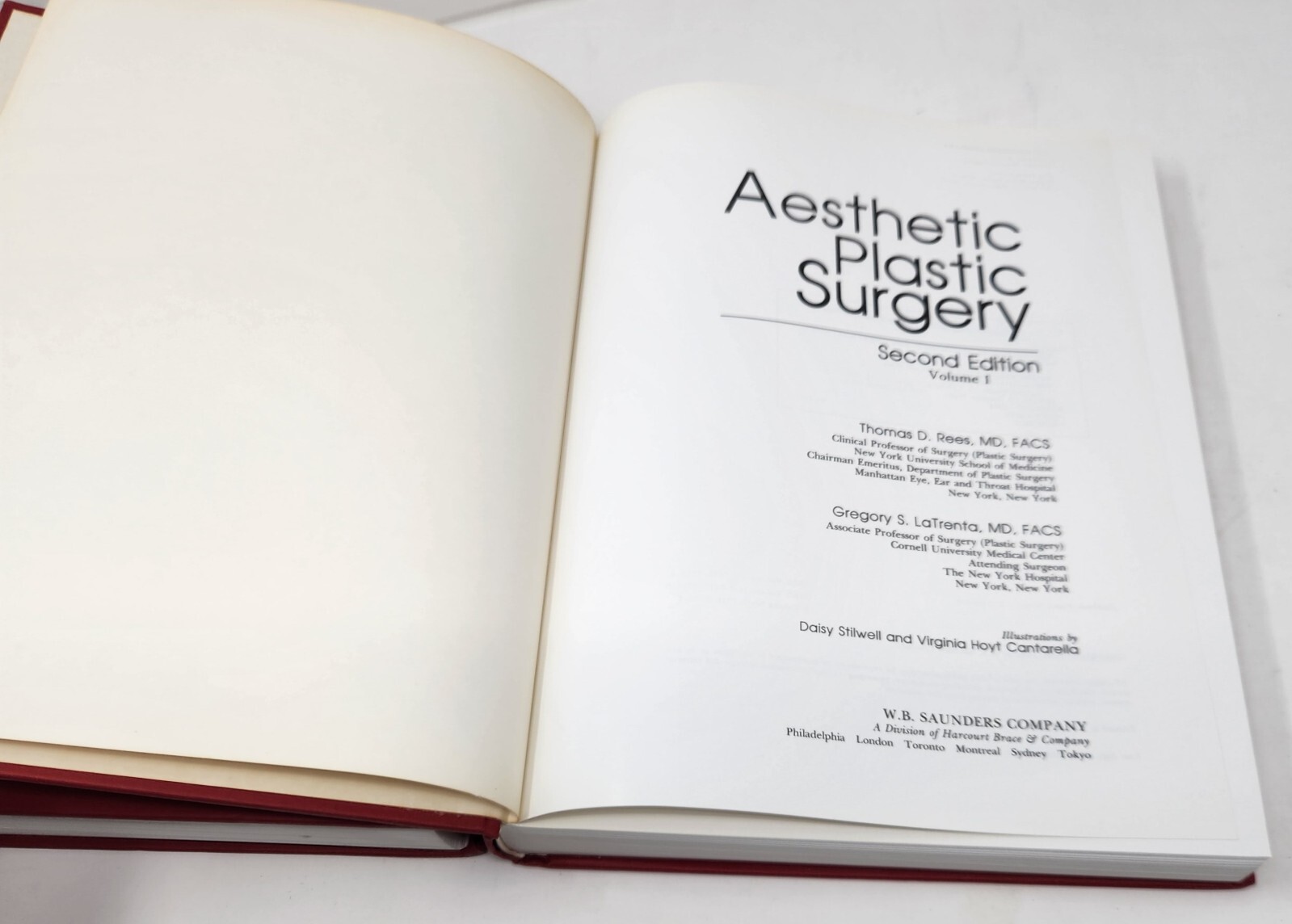 Aesthetic Plastic Surgery by Gregory S. LaTrenta and Thomas D. Rees (1994,…