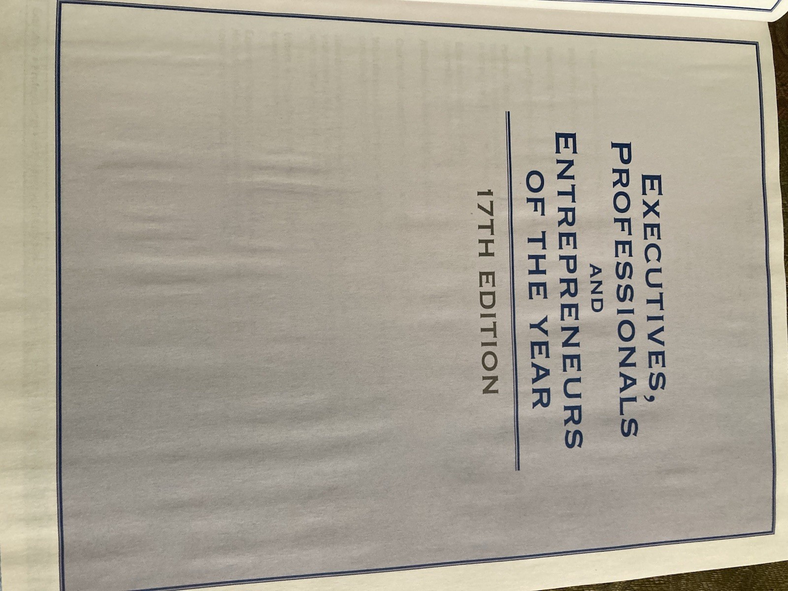 Worldwide Publishing 17th Edition Empowering Executives, Professinals. and …..