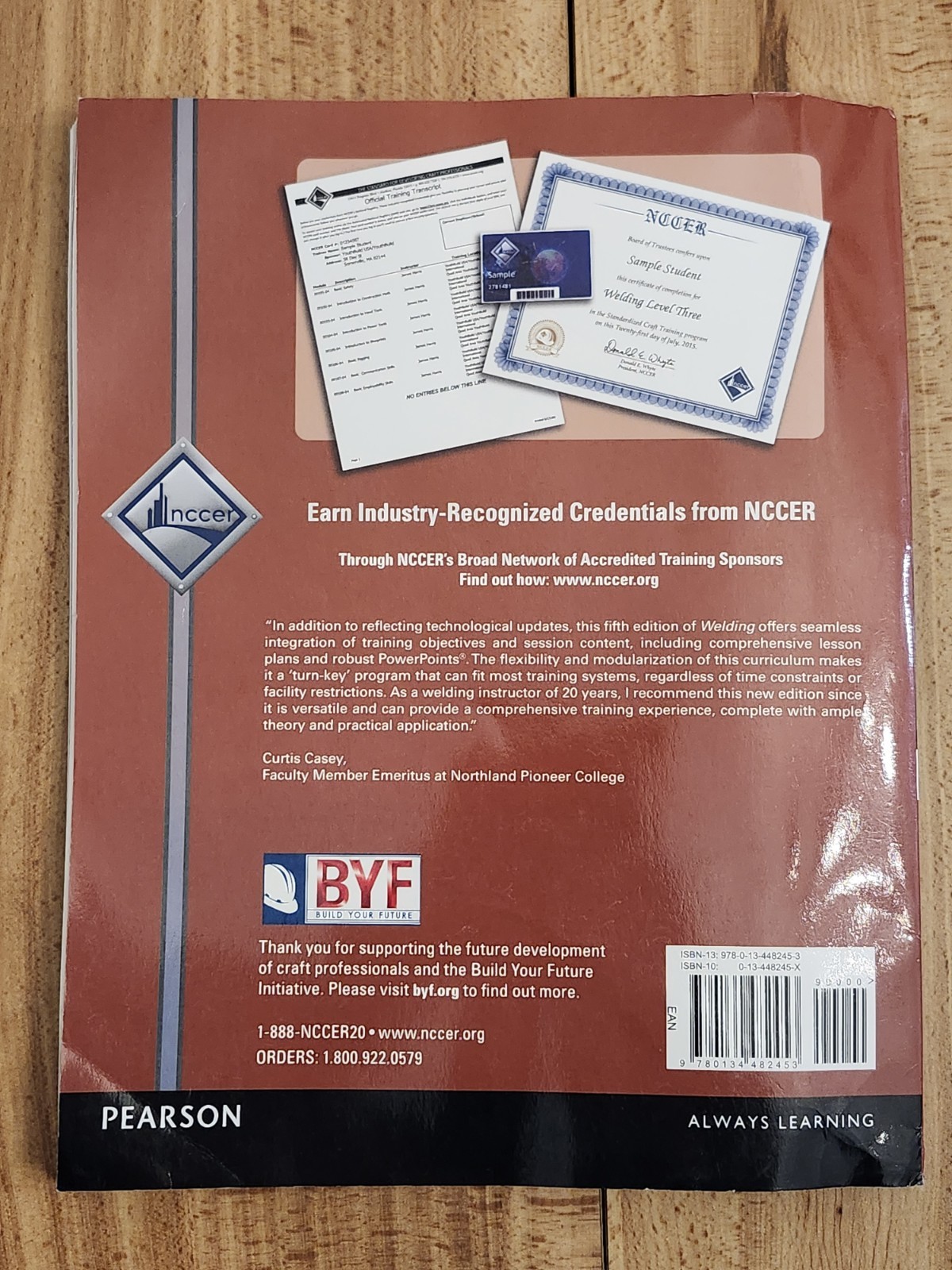 Welding Trainee Guide, Level 3 by NCCER (2016, Trade Paperback)