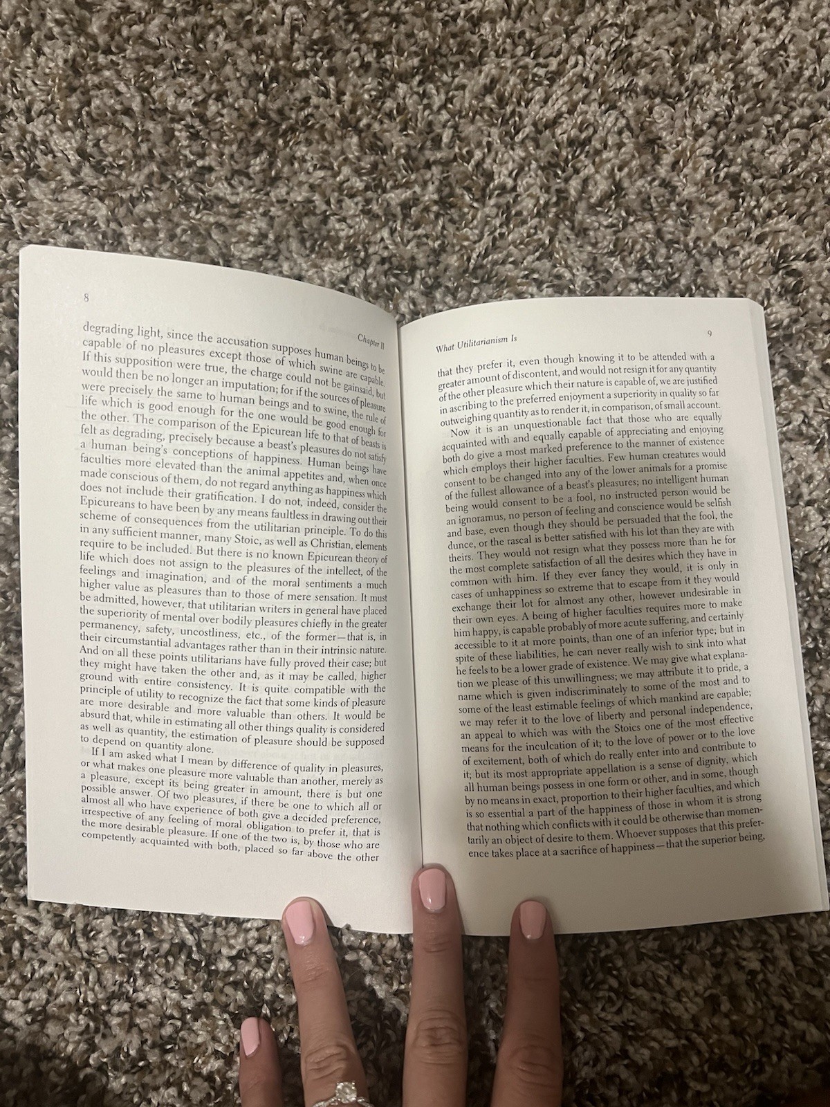 Utilitarianism John Stuart Mill Second Edition Paperback