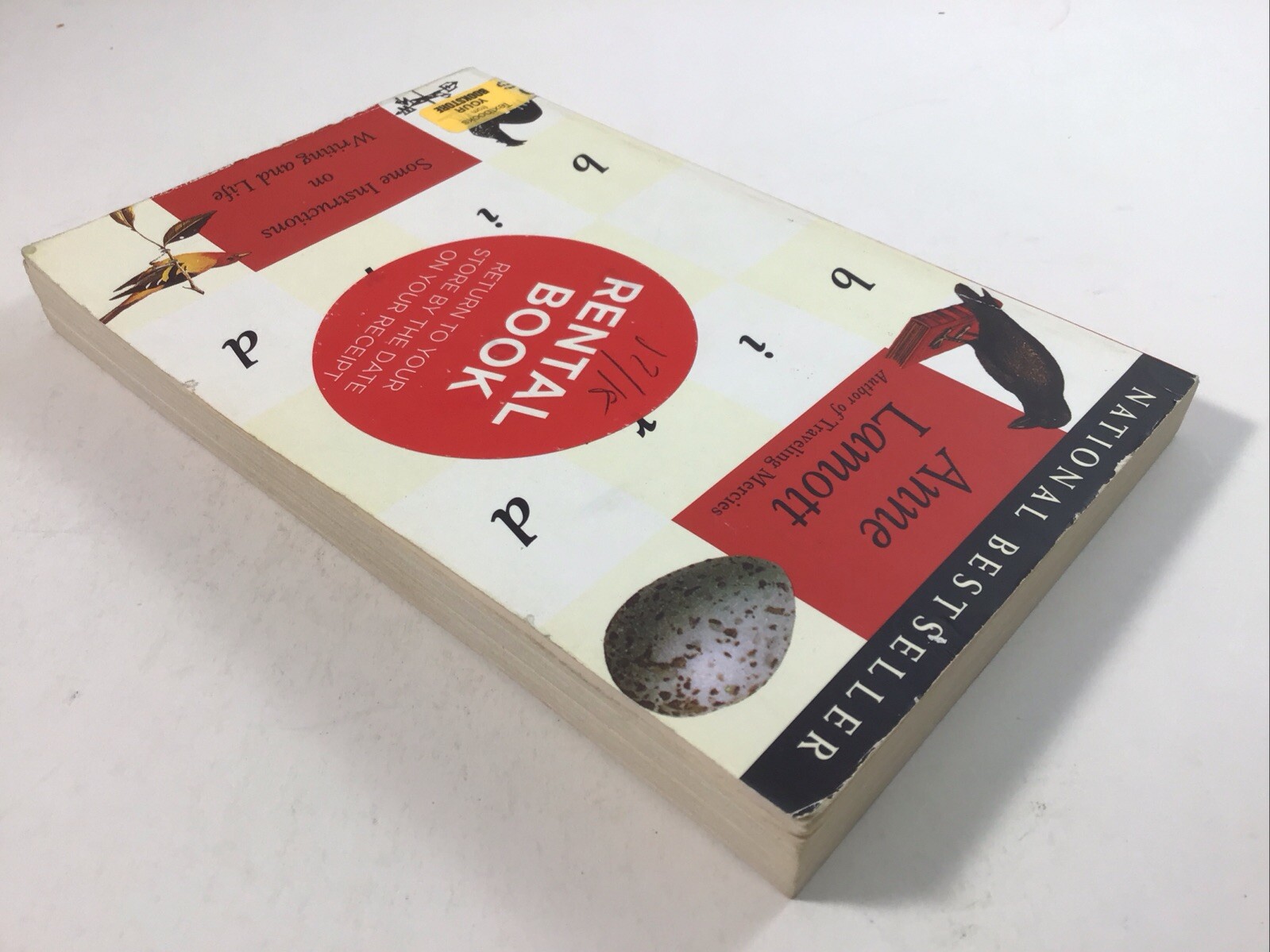 Bird by Bird : Some Instructions on Writing and Life by Anne Lamott 1995 TPB