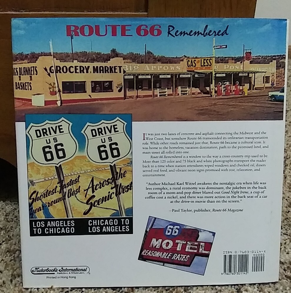 Route 66 Remembered by Michael K. Witzel (1996, Hardcover)