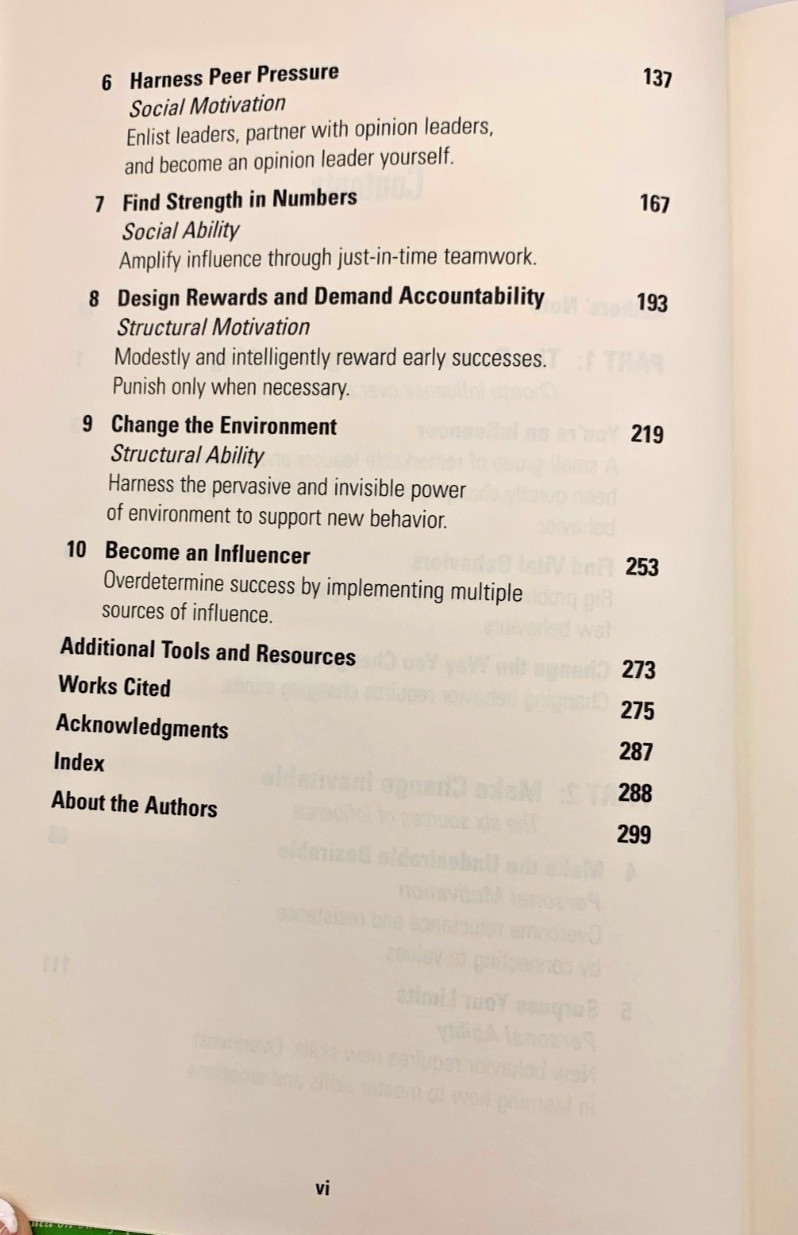 Influencer: The Power To Change Anything Hardcover 2008
