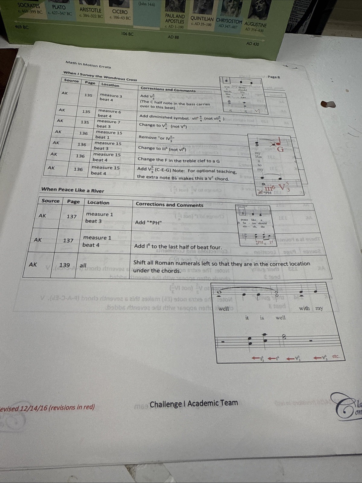 SET: Math in Motion: First Steps in Music Theory Workbook + Answer Key