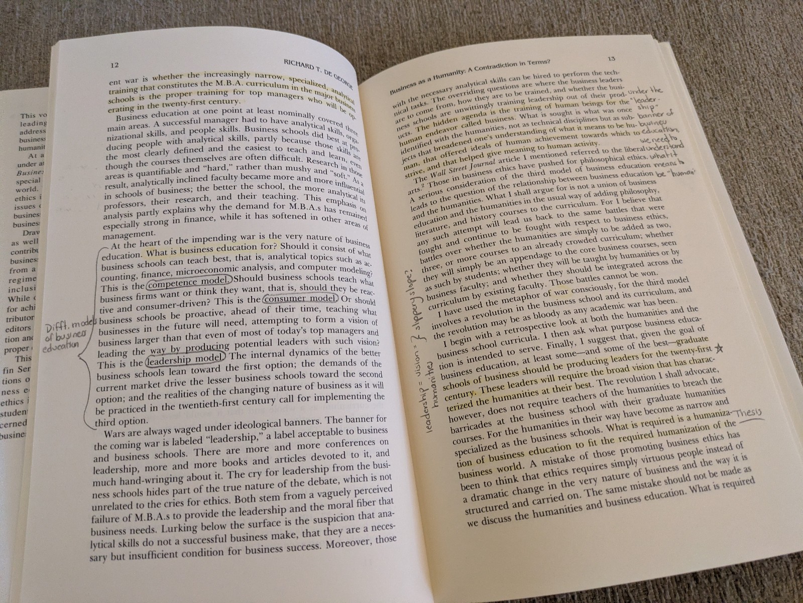 Business as a Humanity | Donaldson & Freeman | Ruffin Series on Business Ethics