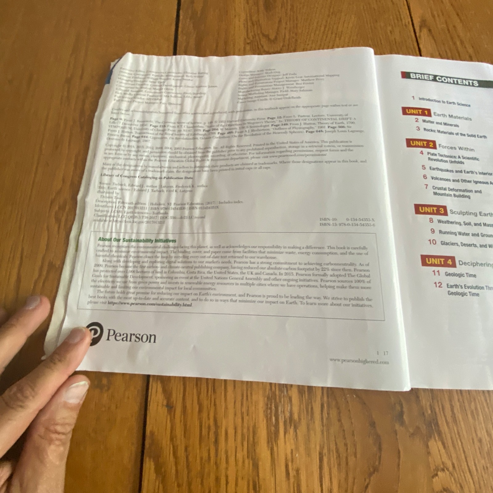 Earth Science 15th Edition Paperback
