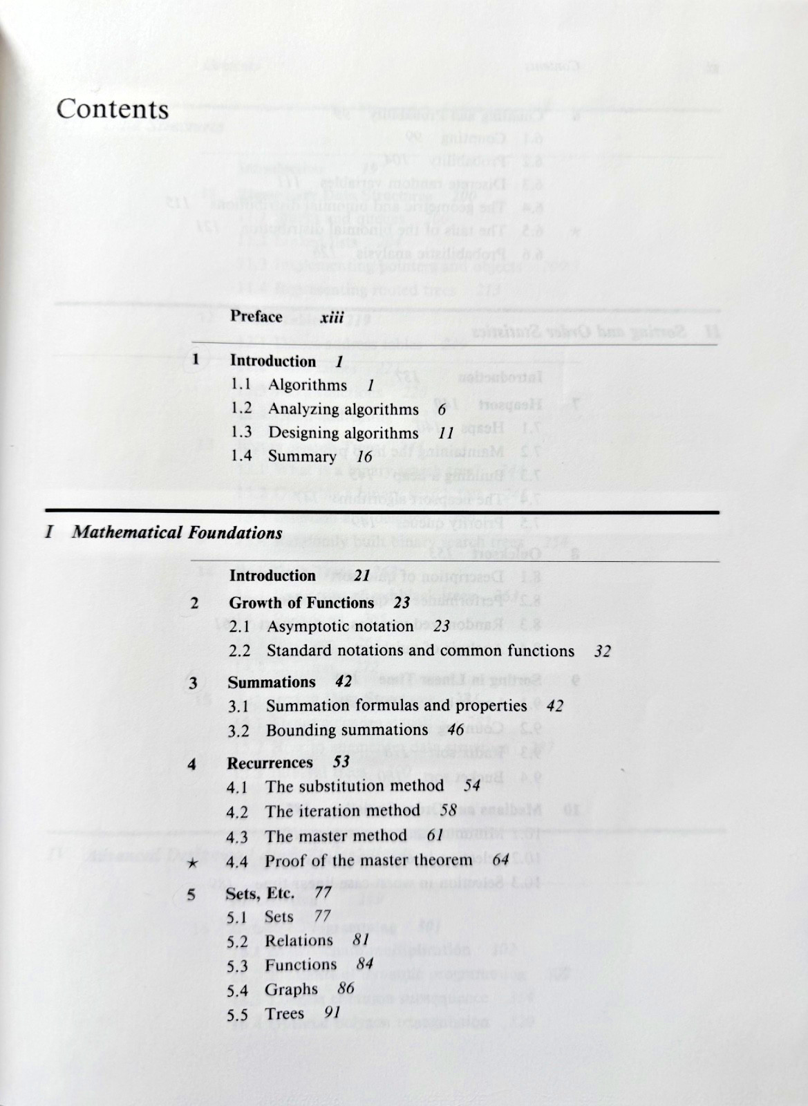 Introduction to Algorithms, 1st Ed. 1995 Printing by Corman, Leiserson, & Rivest
