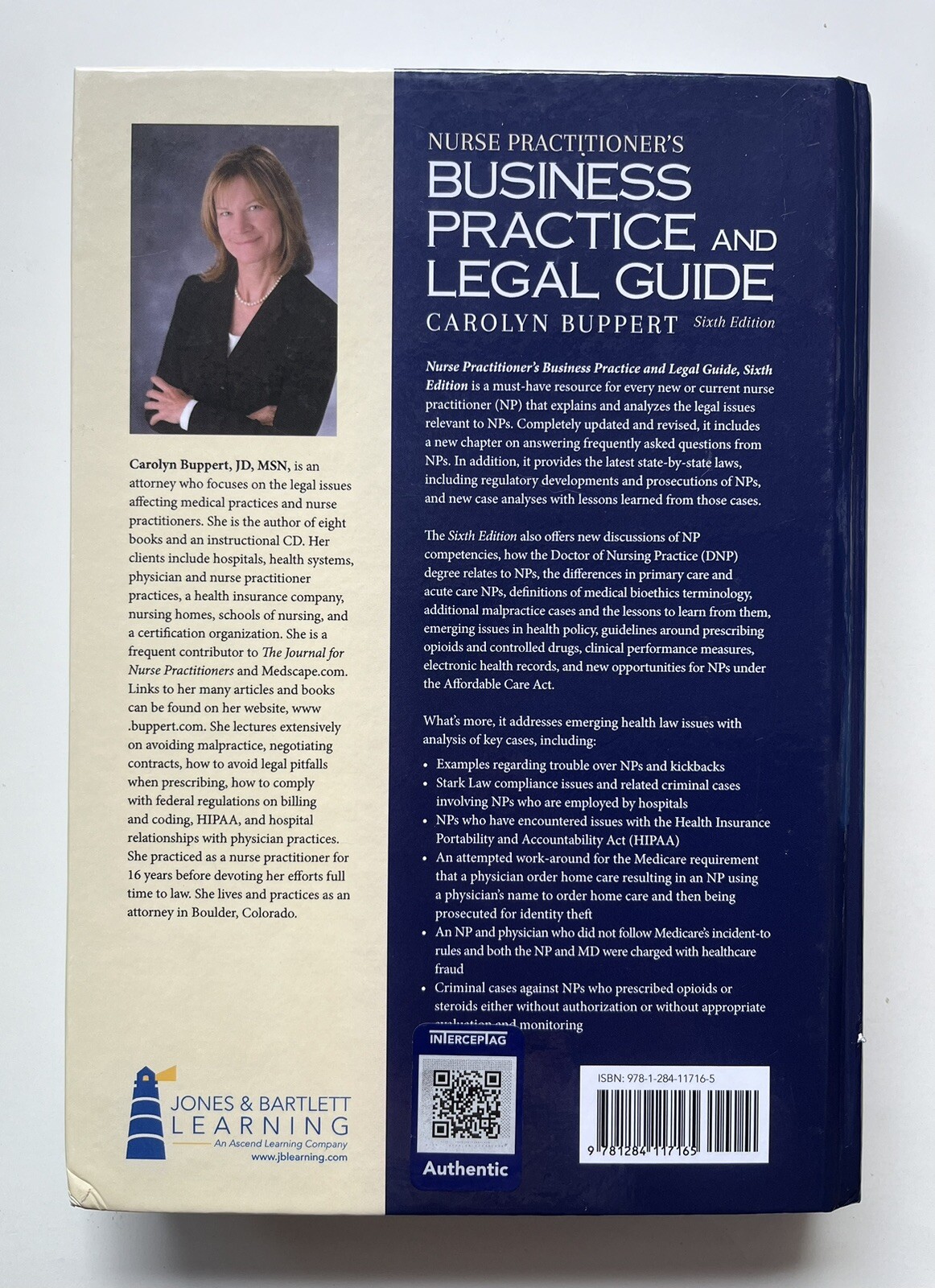 Nurse Practitioner’s Business Practice and Legal Guide by Carolyn Buppert (2018)