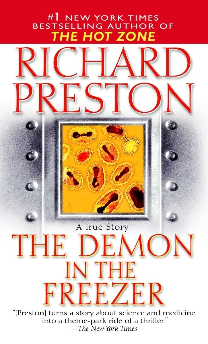 The Demon in the Freezer: A True Story – mass market paperback Preston, Rich…